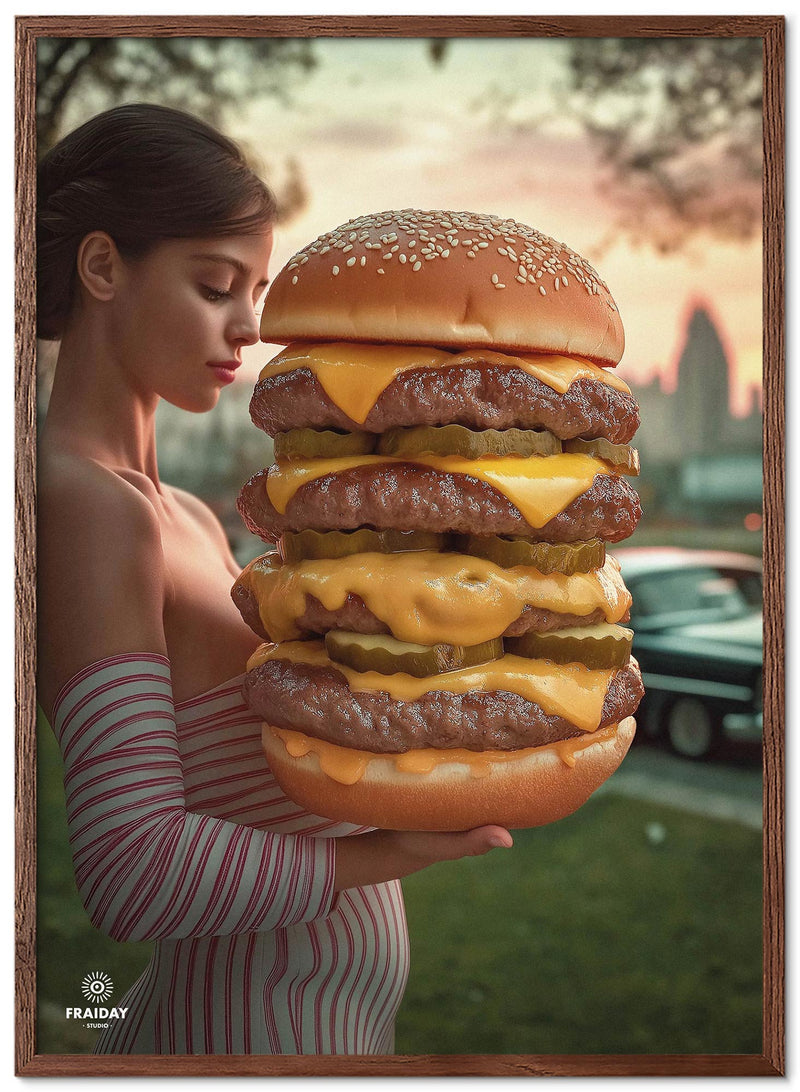 Fraiday Studio – Plakat – Big Burger