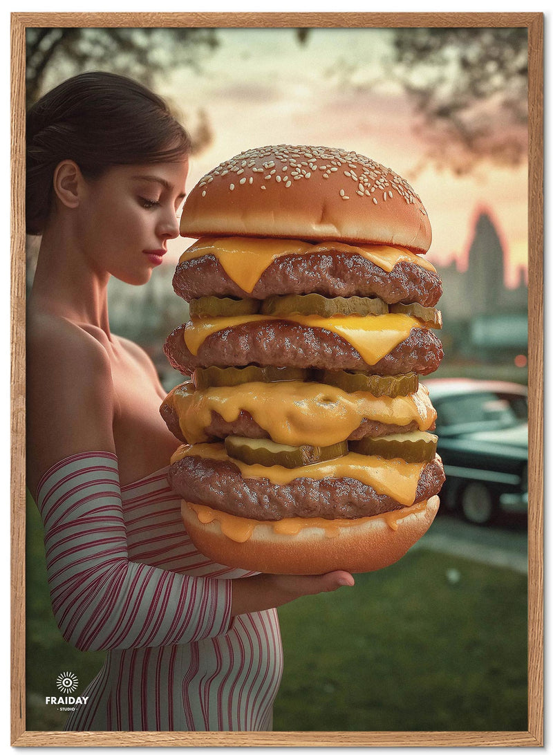 Fraiday Studio – Plakat – Big Burger