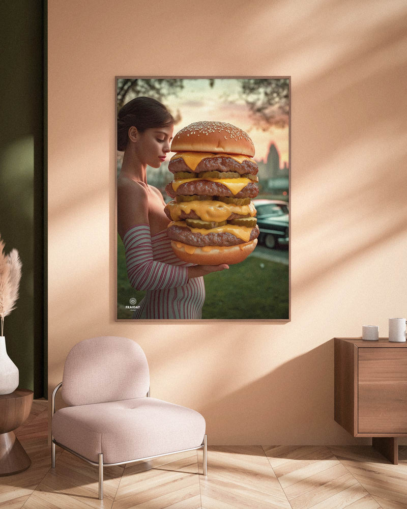 Fraiday Studio – Plakat – Big Burger