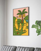 Fraiday Studio – Plakat – Let's Go' Banana