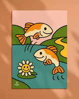 Fraiday Studio – Plakat – Let's Go' Fish