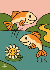 Fraiday Studio – Plakat – Let's Go' Fish