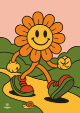Fraiday Studio – Plakat – Let's Go' Flower