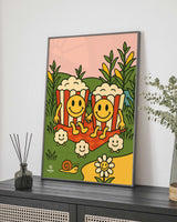 Fraiday Studio – Plakat – Let's Go' Popcorn
