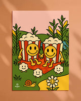 Fraiday Studio – Plakat – Let's Go' Popcorn