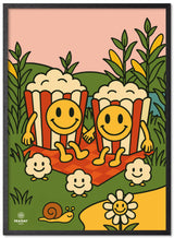 Fraiday Studio – Plakat – Let's Go' Popcorn