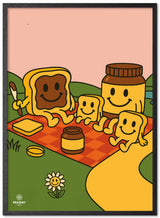 Fraiday Studio – Plakat – Let's Go' Toast