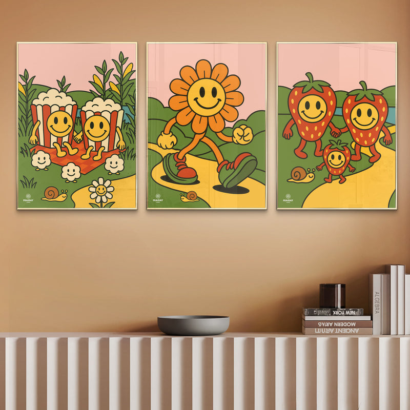 Fraiday Studio – Plakat – Let's Go' Popcorn