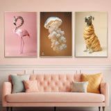 Fraiday Studio – Billedvæg – 3 valgfri plakater – 70×100 cm