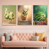 Fraiday Studio – Billedvæg – 3 valgfri plakater – 70×100 cm