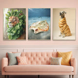 Fraiday Studio – Billedvæg – 3 valgfri plakater – 70×100 cm
